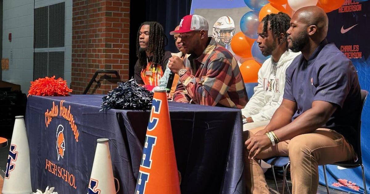 DothanEagle.com - Charles Henderson star junior defensive end Zion Grady commits to Alabama image