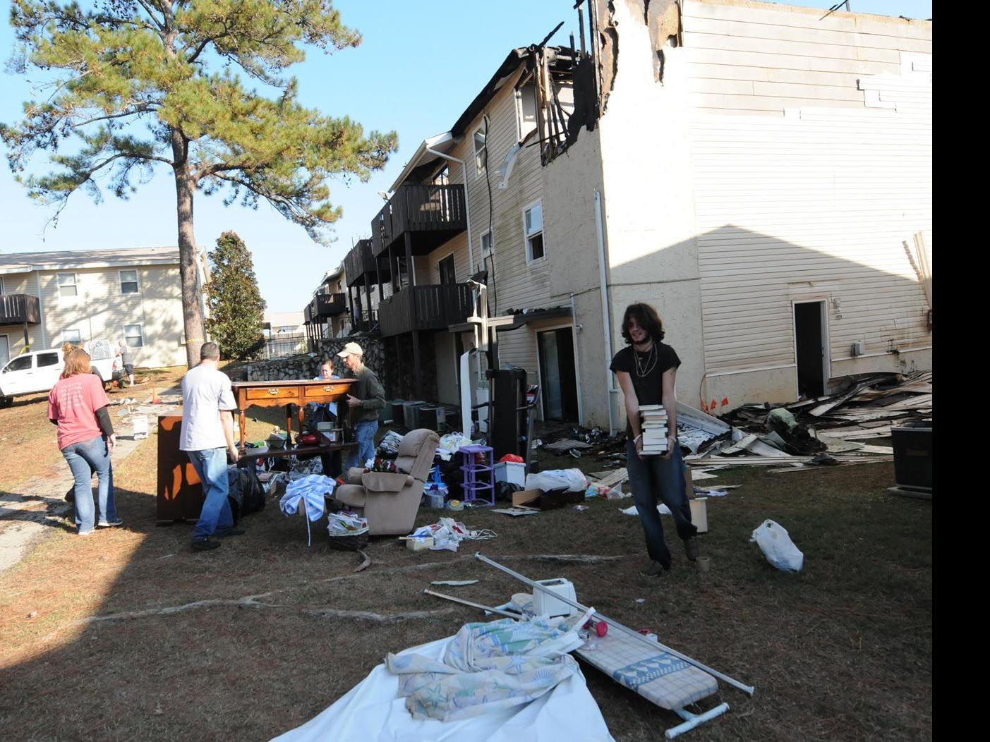 Barstone Residents Salvaging Belongings After Devastating Fire Local News Dothaneaglecom