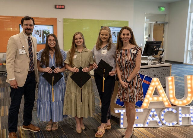 AU Teach program in Auburn's College of Education and College of Sciences and Mathematics prepares the next generation of science educators
