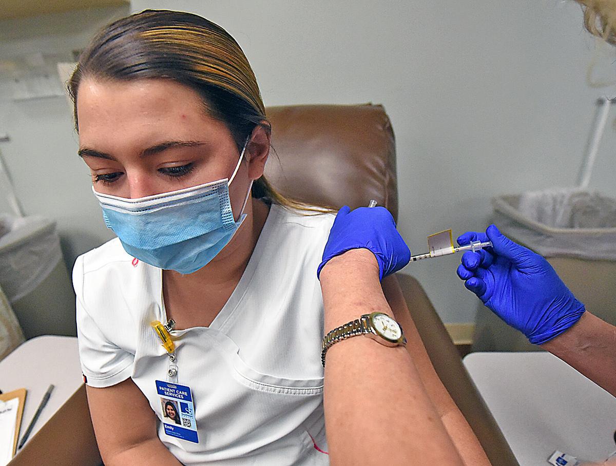 Local healthcare workers receive second dose of COVID-19 vaccine as popularity rises