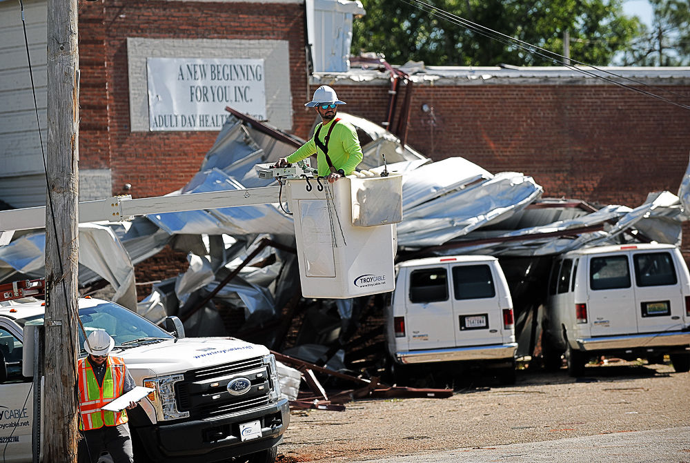 Photos Tornado damage in Troy News