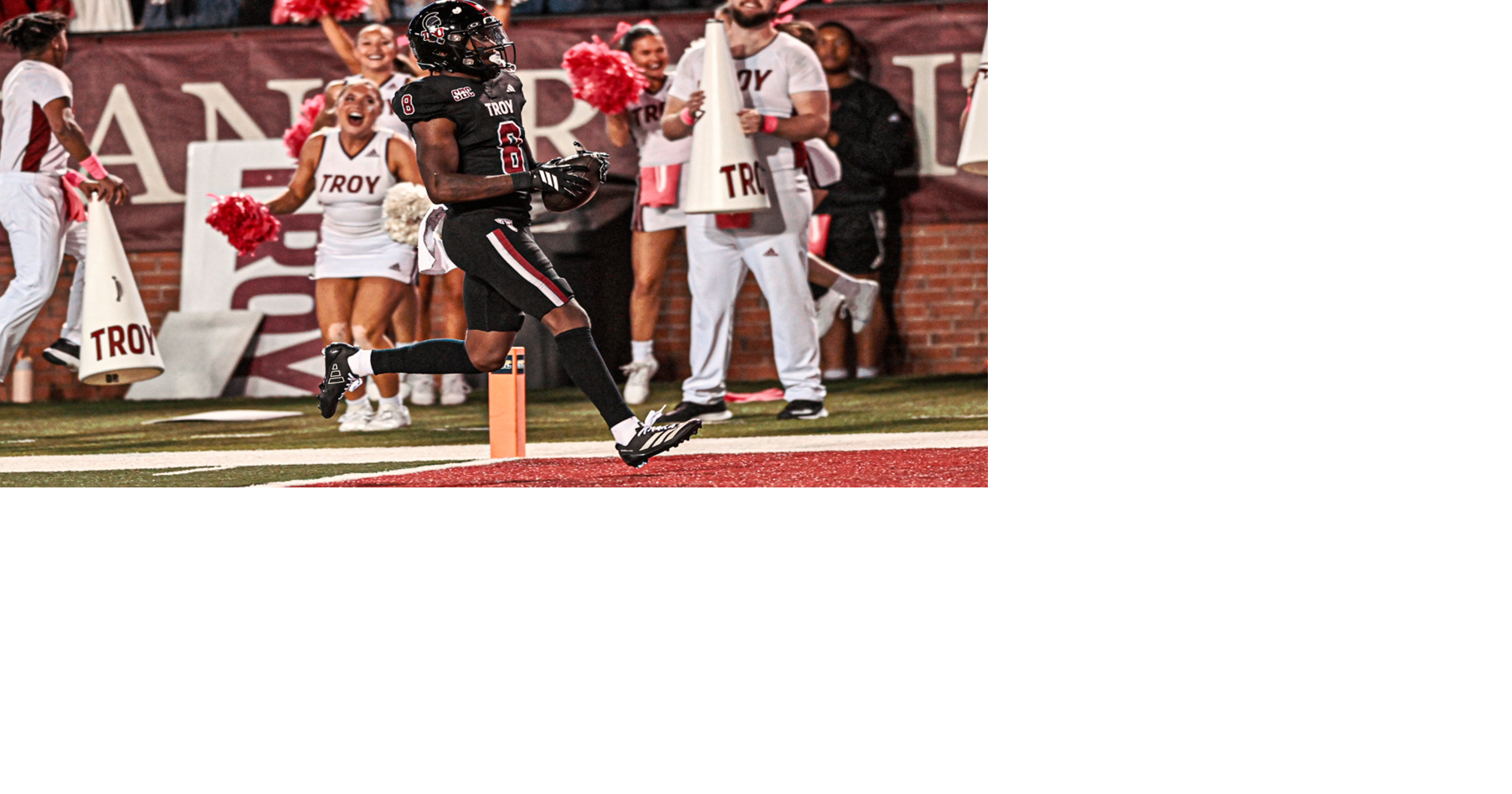 Big-play Troy defense rising to the top in Sun Belt