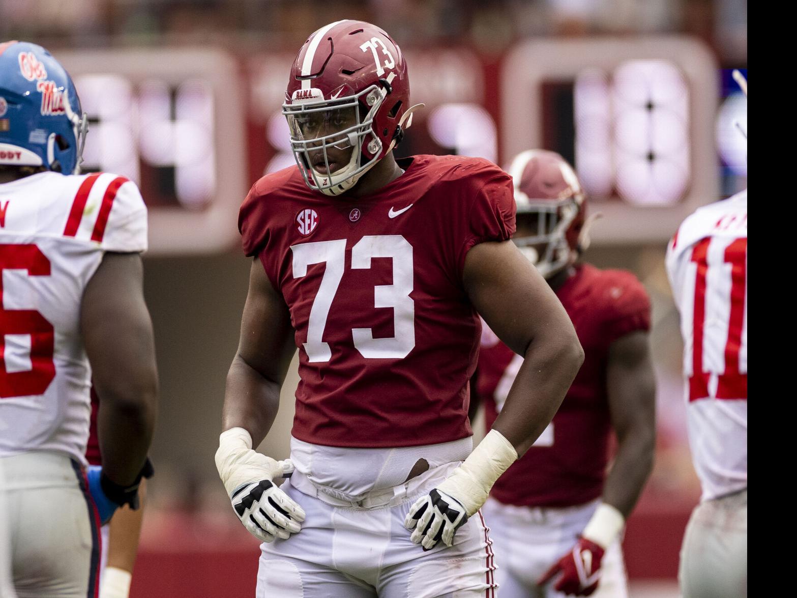 Alabama's Evan Neal, Jameson Williams to enter NFL Draft ...