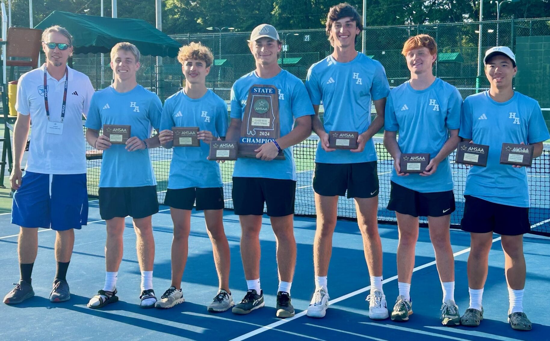 UPDATED: Houston Academy boys tennis team wins state title