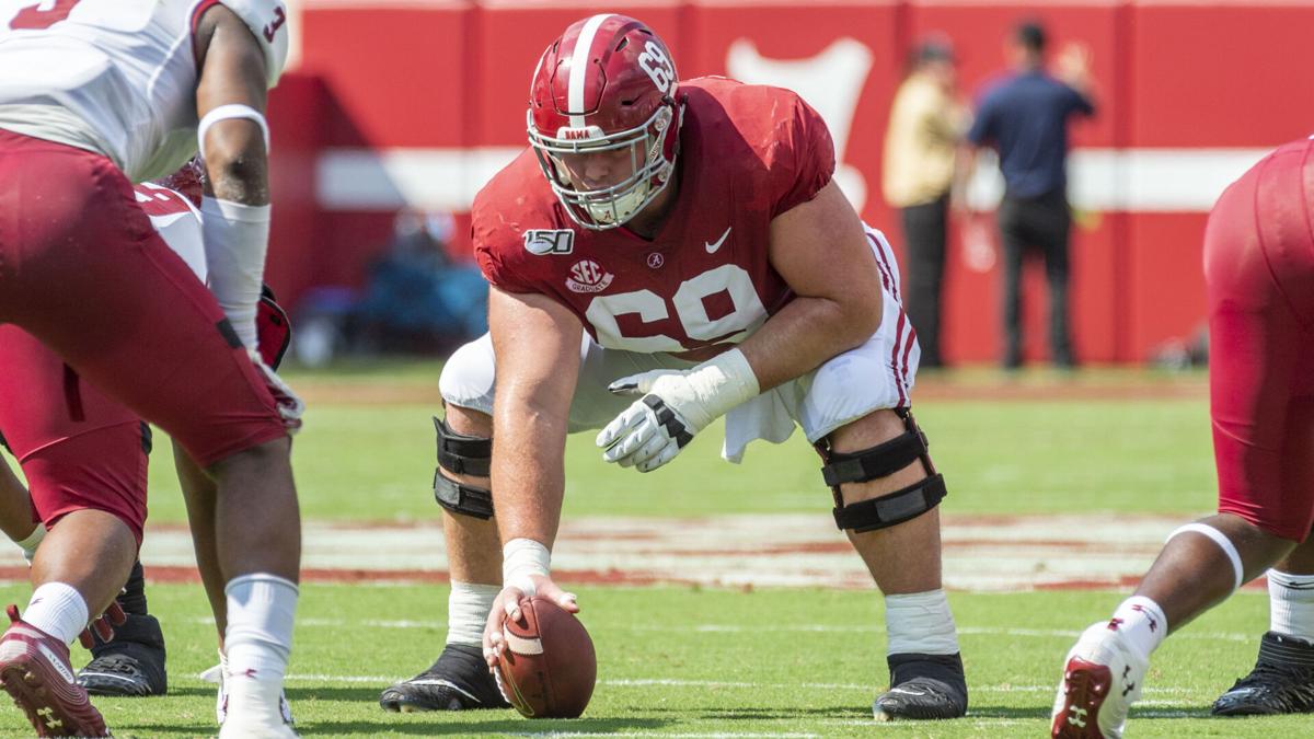 Former Tide OL Landon Dickerson signs rookie contract with Eagles