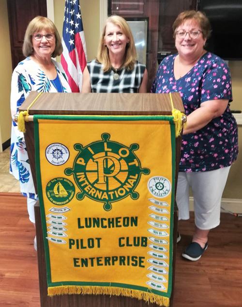 Julie Mills newest member of Luncheon Pilot Club