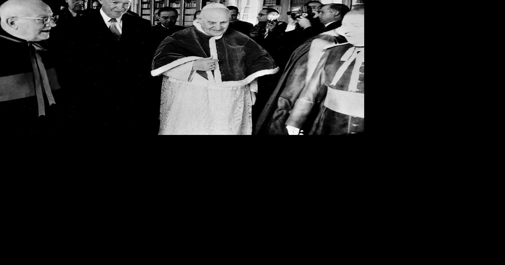 President Eisenhower and Pope John XXIII