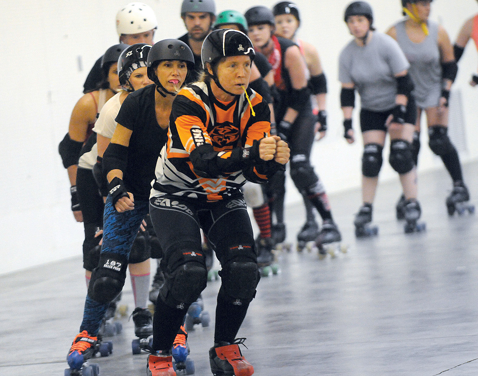 Newly formed Circle City Chaos roller derby team in Dothan