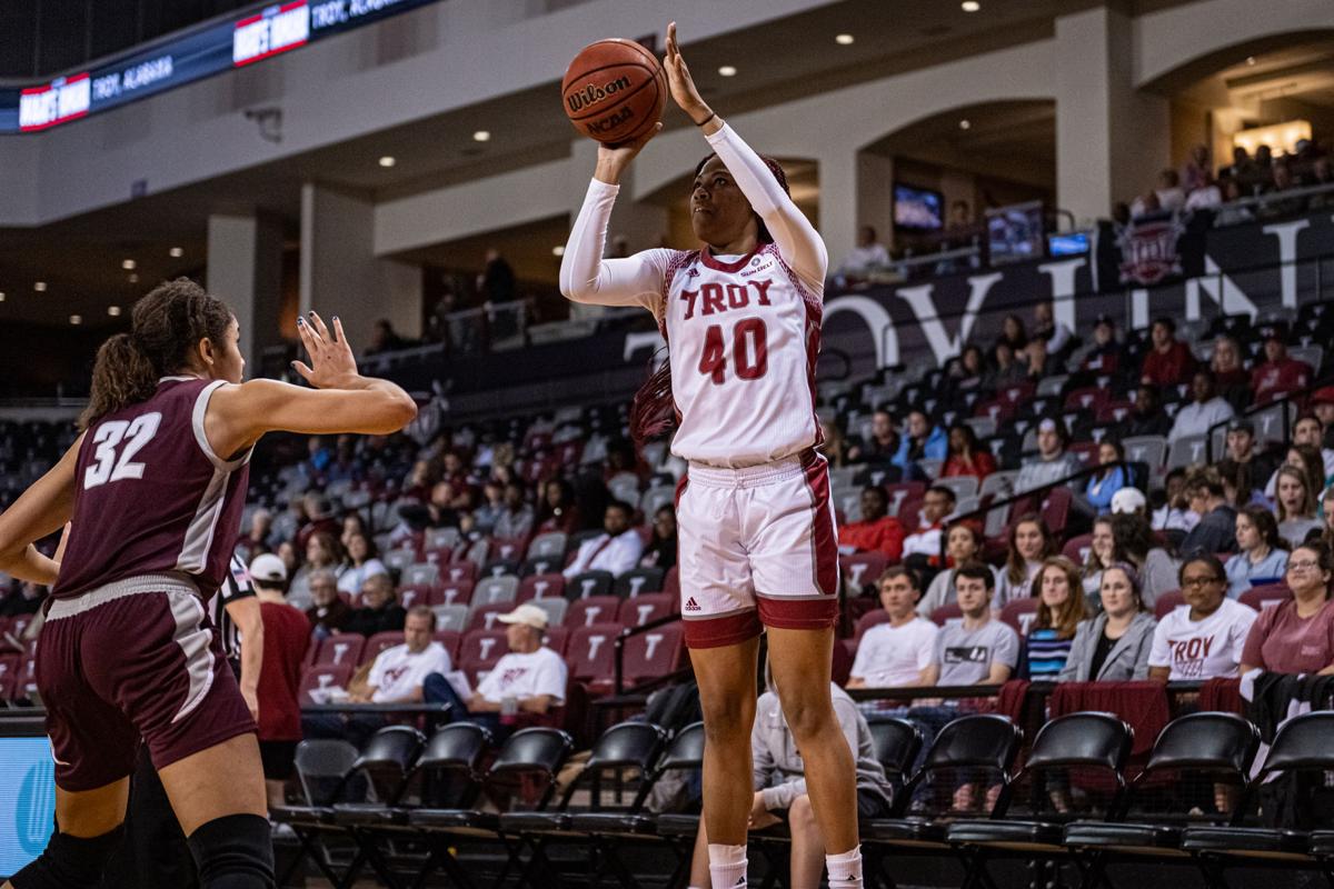 Troy Women S Basketball Team Breaks Program Wins Record With