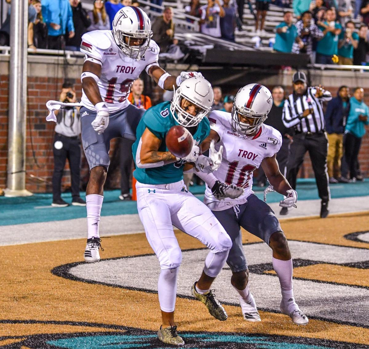 Troy Can T Hold Off Coastal Carolina Sport Dothaneagle Com