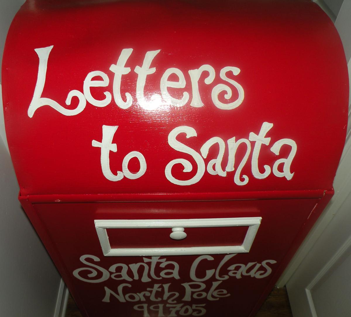 Santa’s letter box arriving in Downtown Enterprise