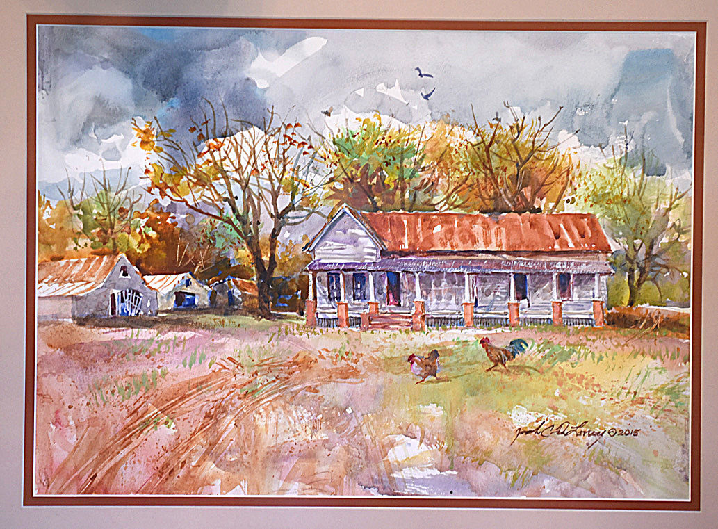 Artist Jack DeLoney shows different side with exhibit Local