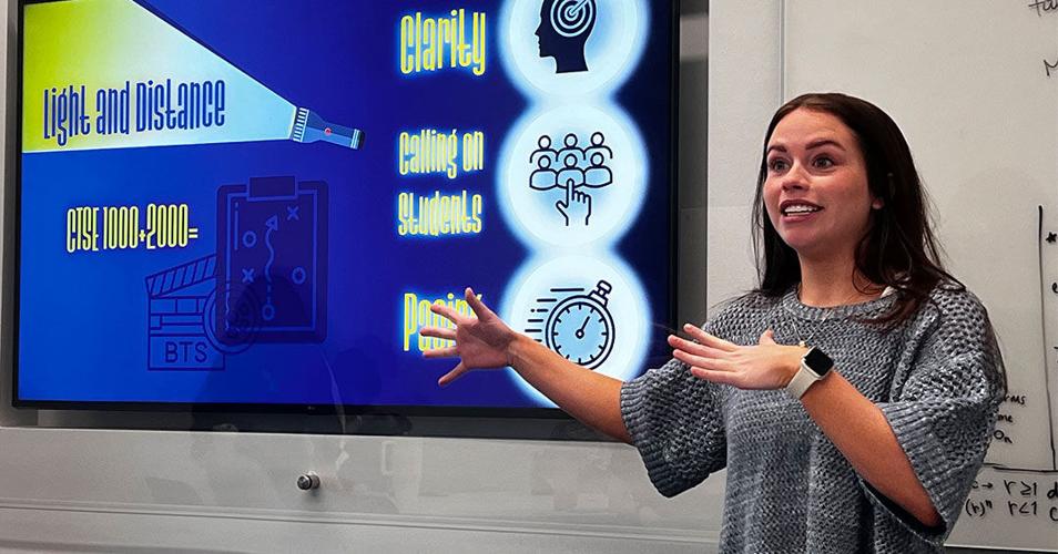 AU Teach program in Auburn's College of Education and College of Sciences and Mathematics prepares the next generation of science educators