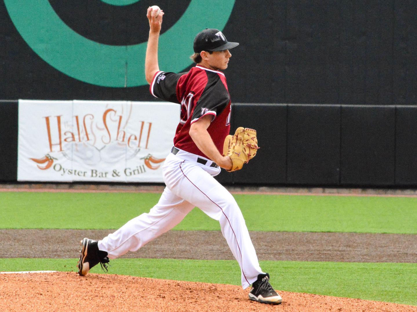 Troy Pitcher Austin Crook Earns 14 Strikeouts As Trojans Beat No 15 Ull Troy University Sports Dothaneagle Com Troy Pitcher Austin Crook Earns 14 Strikeouts As Trojans Beat No 15 Ull Troy University Sports Dothaneagle Com