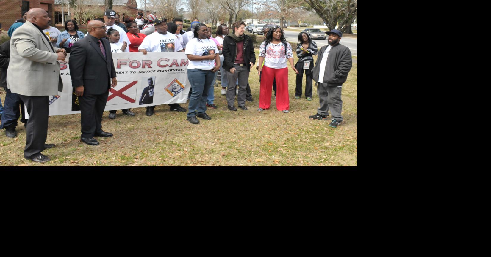 Protestors seek action against Eufaula officer