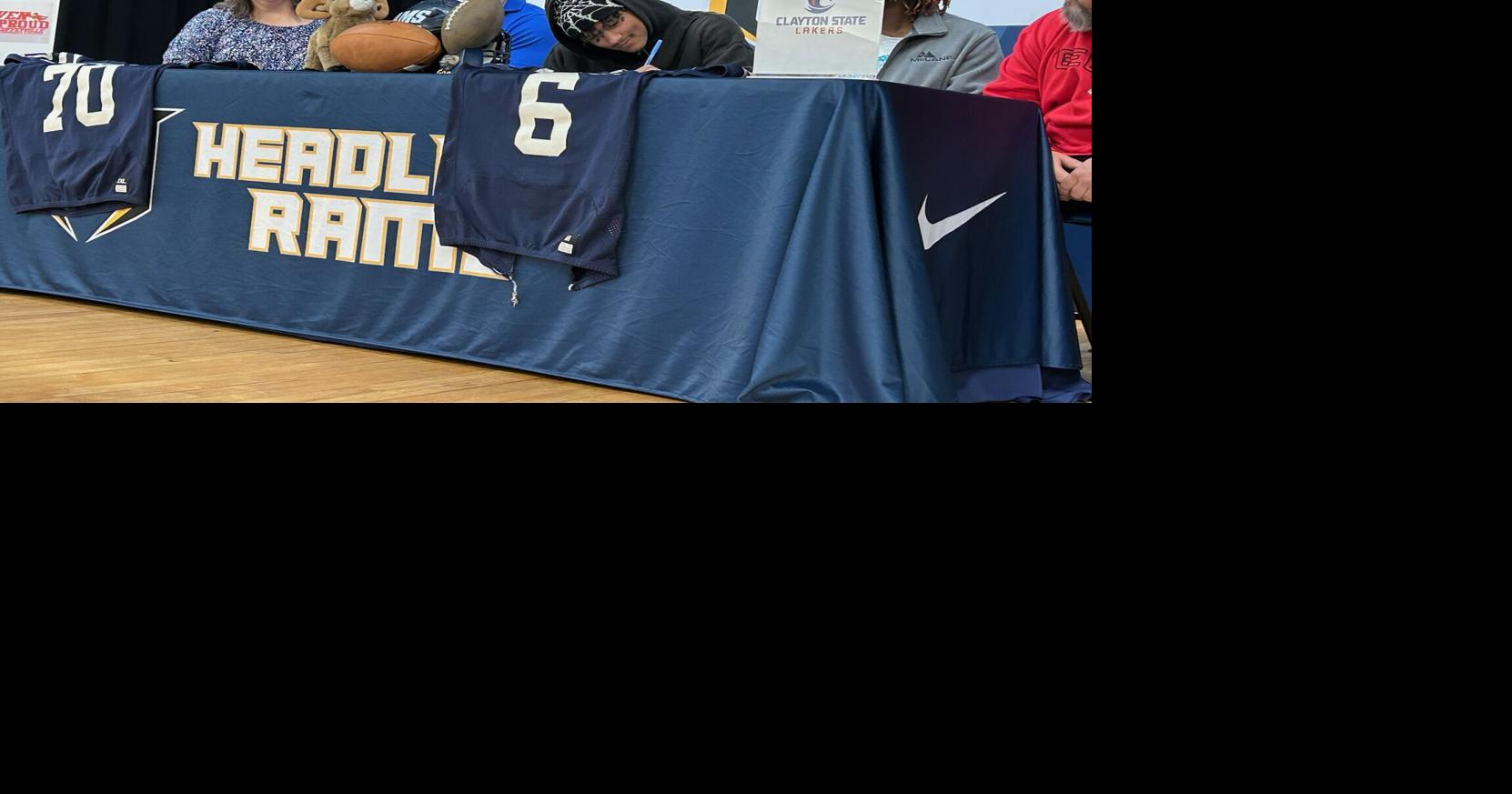 Pair of Headland football players sign for college