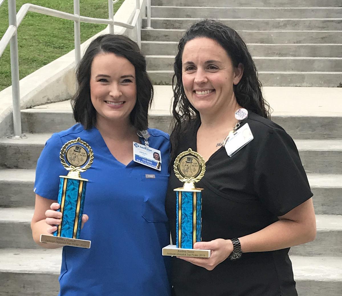 Garrett, Seiss named Jackson Hospital Employees of the Year | Local | dothaneagle.com