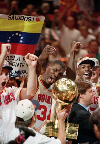 NBA Houston Rockets Back to Back Champions 1995