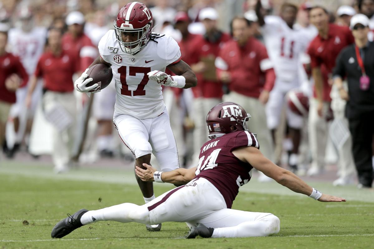 Alabama Crimson Tide receiver Jaylen Waddle remains game ...