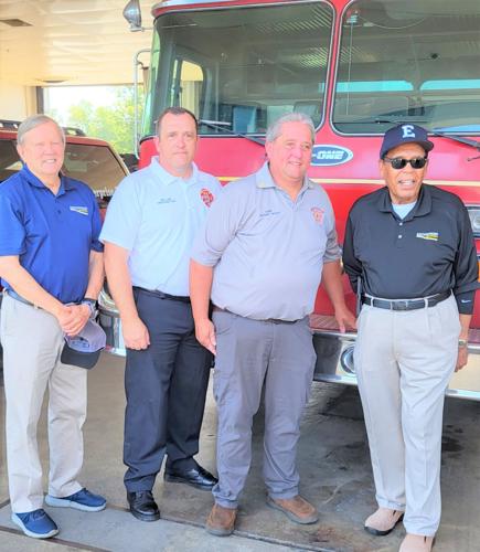 New fire engine christened with centuries-old tradition
