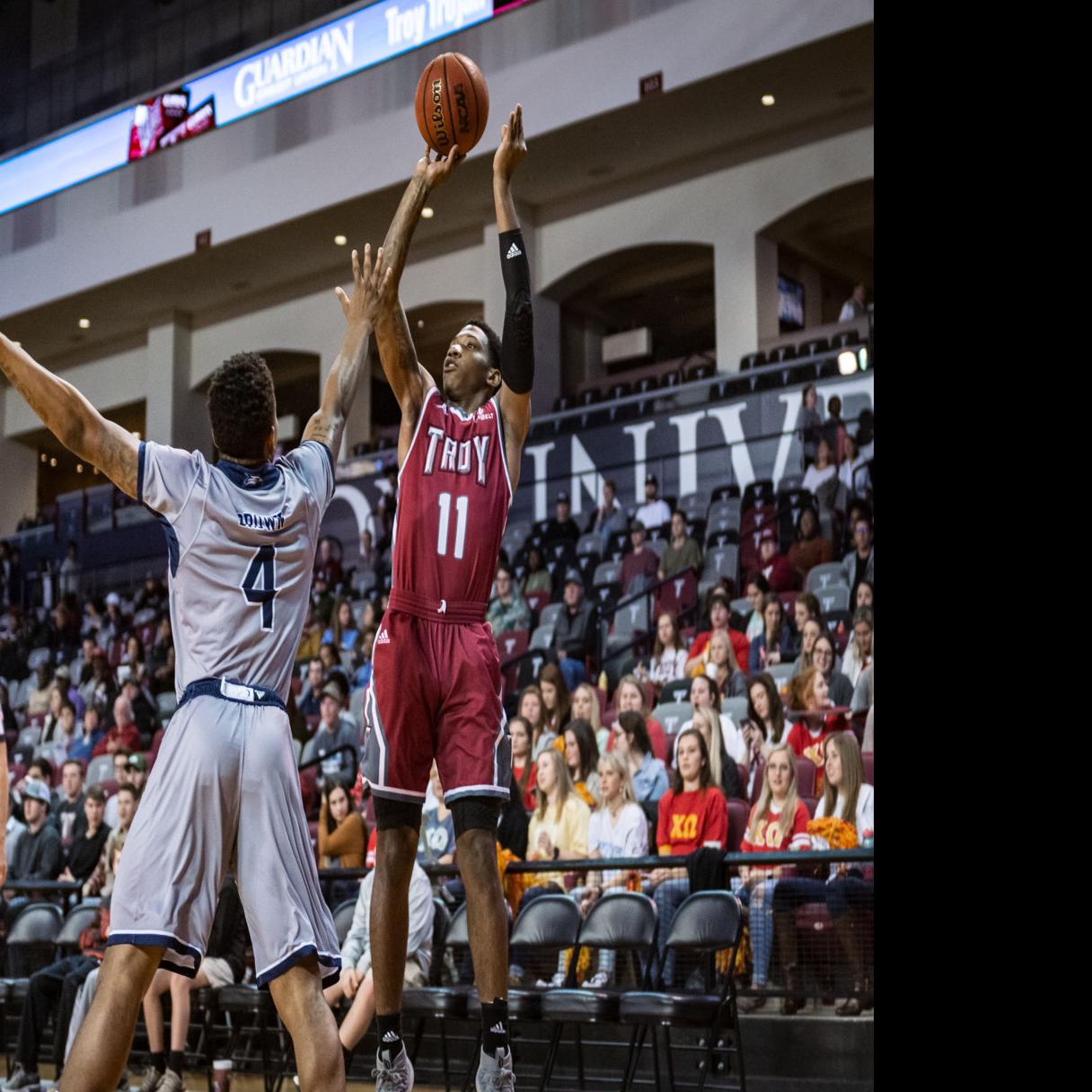 Hot Shooting Georgia Southern Downs Troy Trojans Troy University