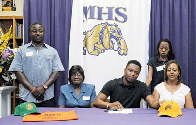 High School Football Marianna Cb Pittman Signs With Famu Sports