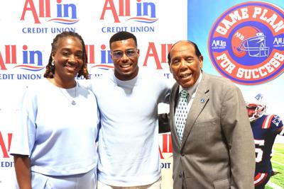 Marcus Jones shares “Game Plan for Success” at alma mater