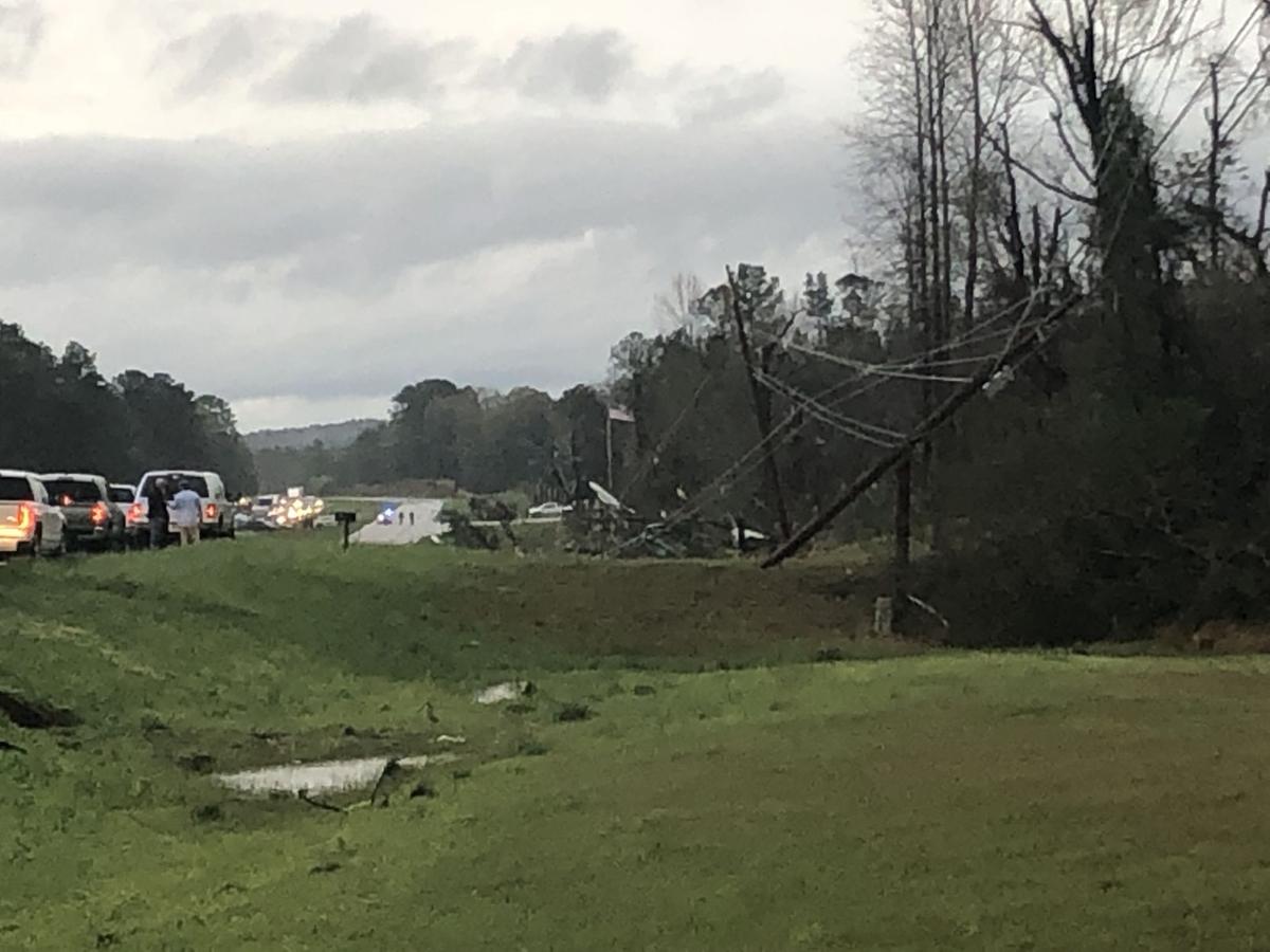 Tornado causes major damage to Eufaula airport, industrial park; no