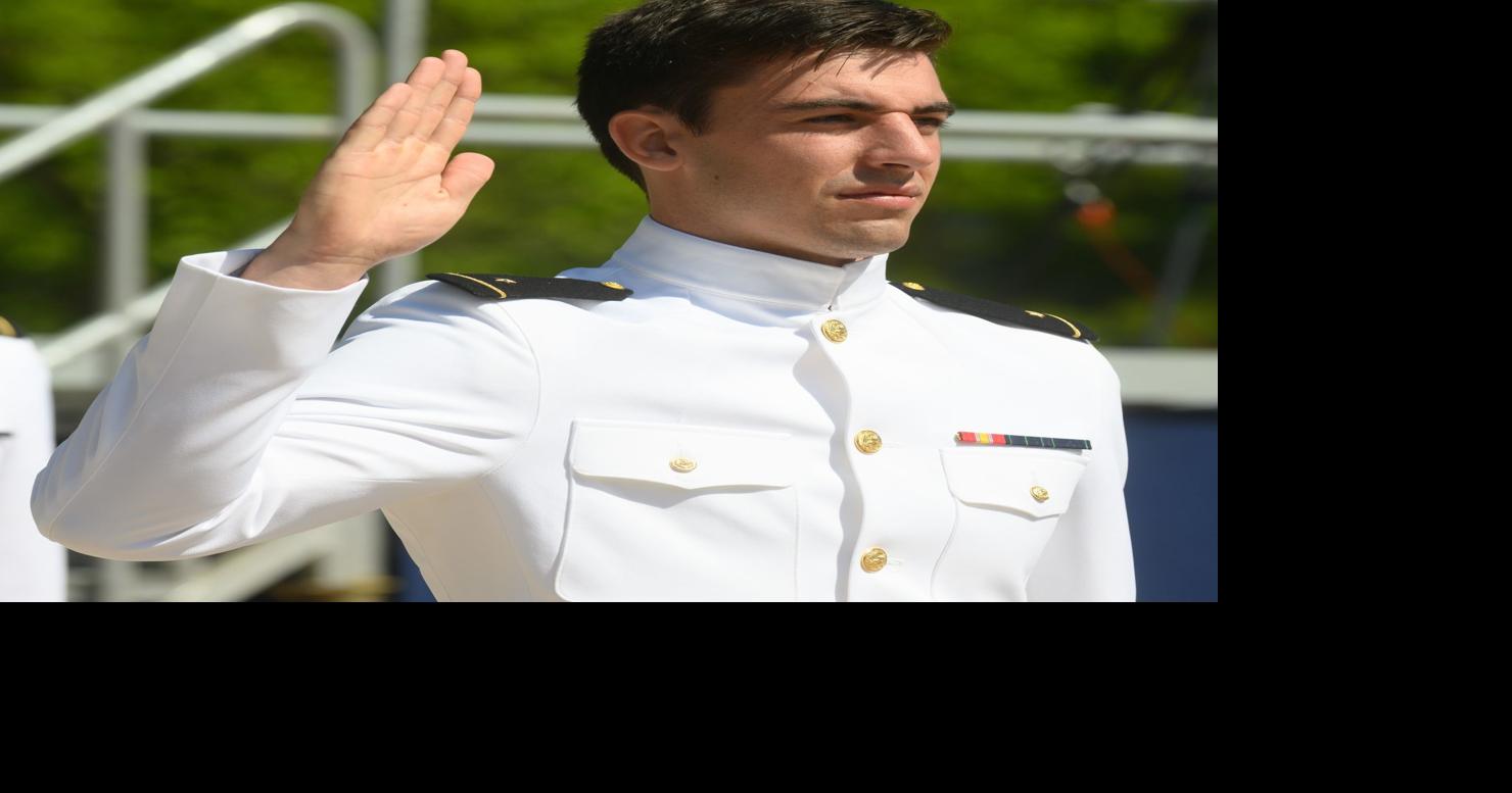 Enterprise native graduates from U.S. Naval Academy