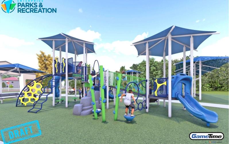 New inclusive playground project begins at Johnny Henderson Family Park