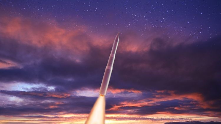 Northrop Grumman test fires full-scale Sentinel State-Two Solid Rocket Motor