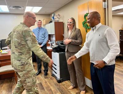 U.S. Army Medical Readiness Command East CG visits Fort Novosel
