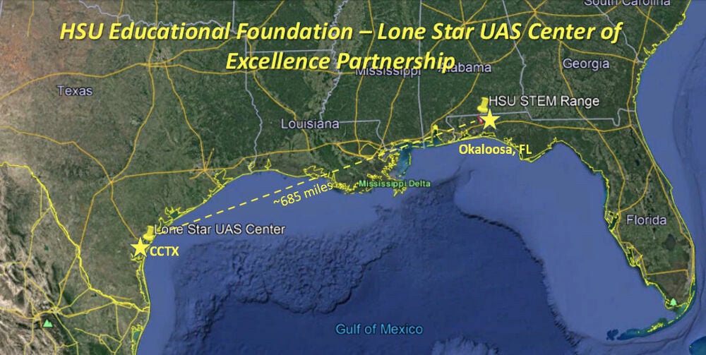 HSU Educational Foundation and Lone Star UAS Partnership will  