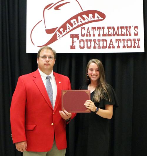 Hobbs awarded Alabama Cattlemen’s Foundation Scholarship