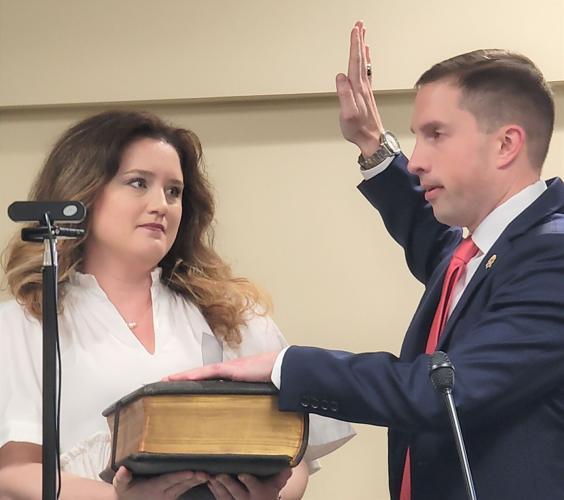 Tarbox sworn in as district attorney