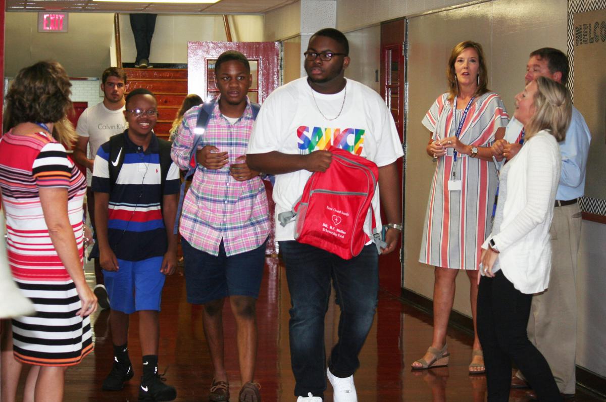 First day of school at College Street Enterprise Career Technical