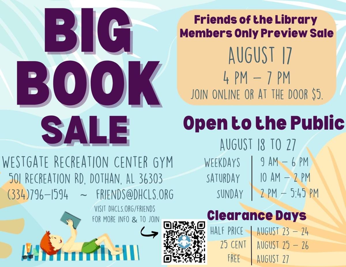 Friends of the Library to hold Big Book Sale next week