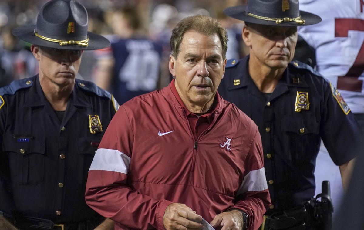 Virus Outbreak Alabama Saban Football