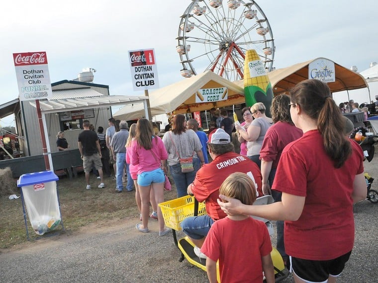 Nonprofits offer wide variety of food at Peanut Festival