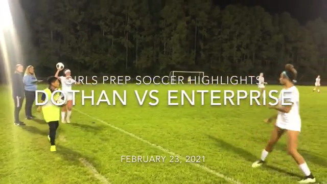 DothanEagle.com - WATCH NOW: Girls prep soccer highlights Dothan vs Enterprise image