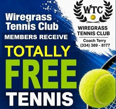 PrintServe Inc. sponsoring free youth tennis camp