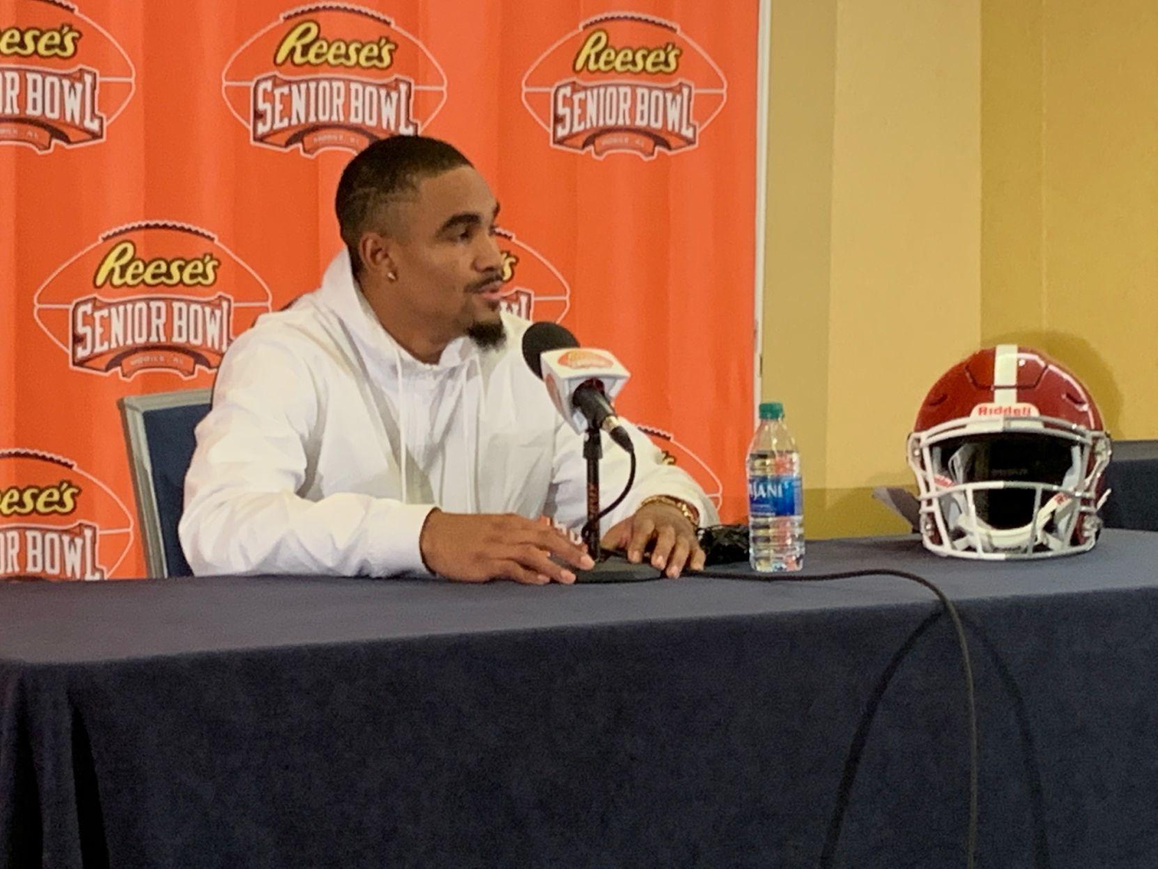Beloved Former Tide Qb Jalen Hurts To Wear Customized Helmet