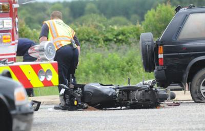 crash vehicle motorcyclist two motorcycle dothaneagle injured