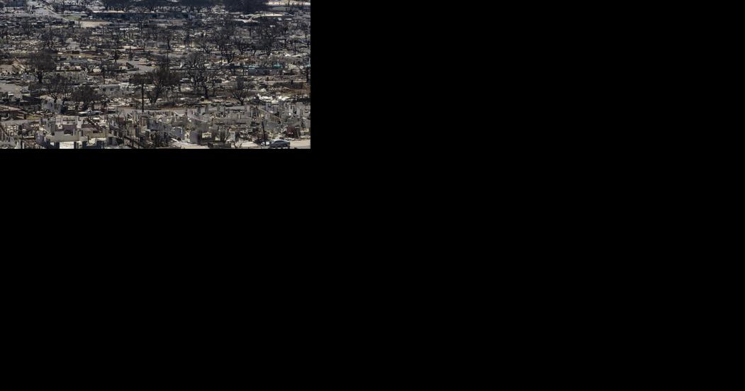 Number of people missing following devastating Maui wildfires has dropped to 66 governor says