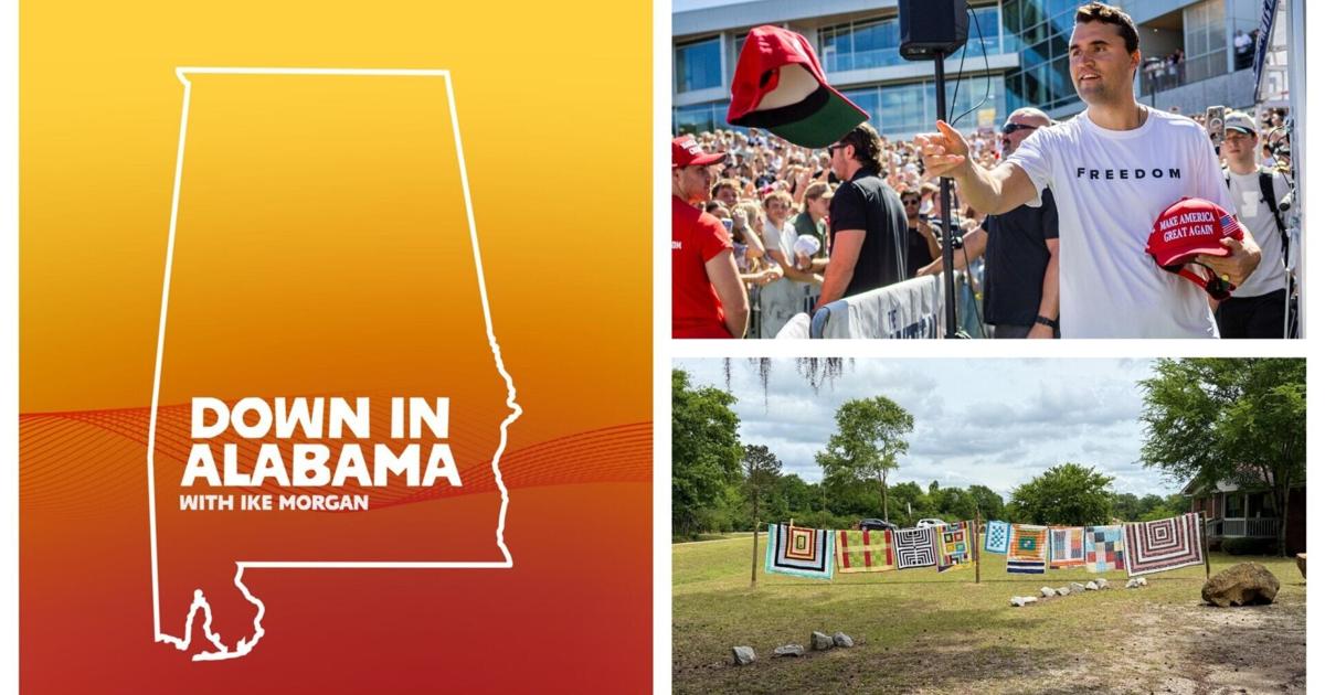 Charlie Kirk critic, fallen Florida politician, Gee's Bend: Down in Alabama