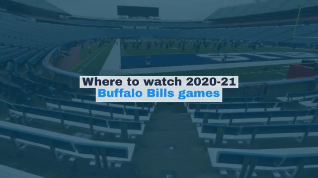 Where to watch 2020-21 Buffalo Bills games