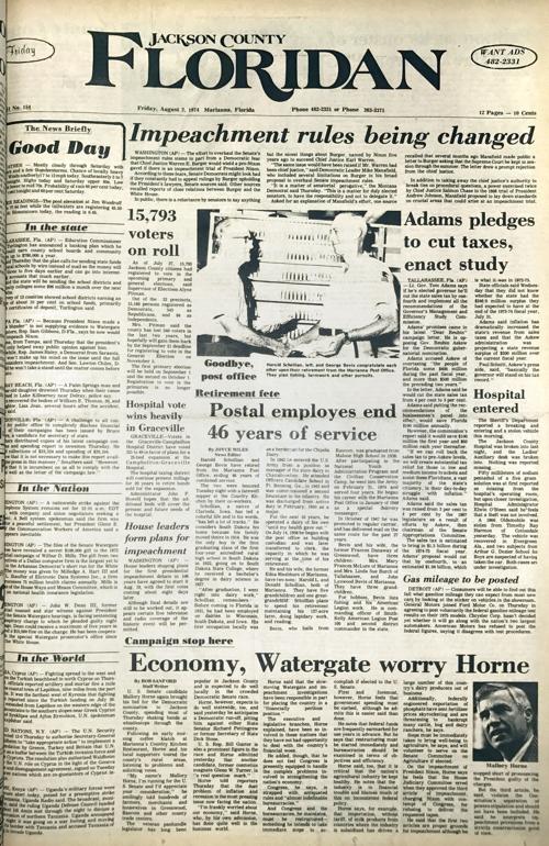 From the Floridan archives: 1974