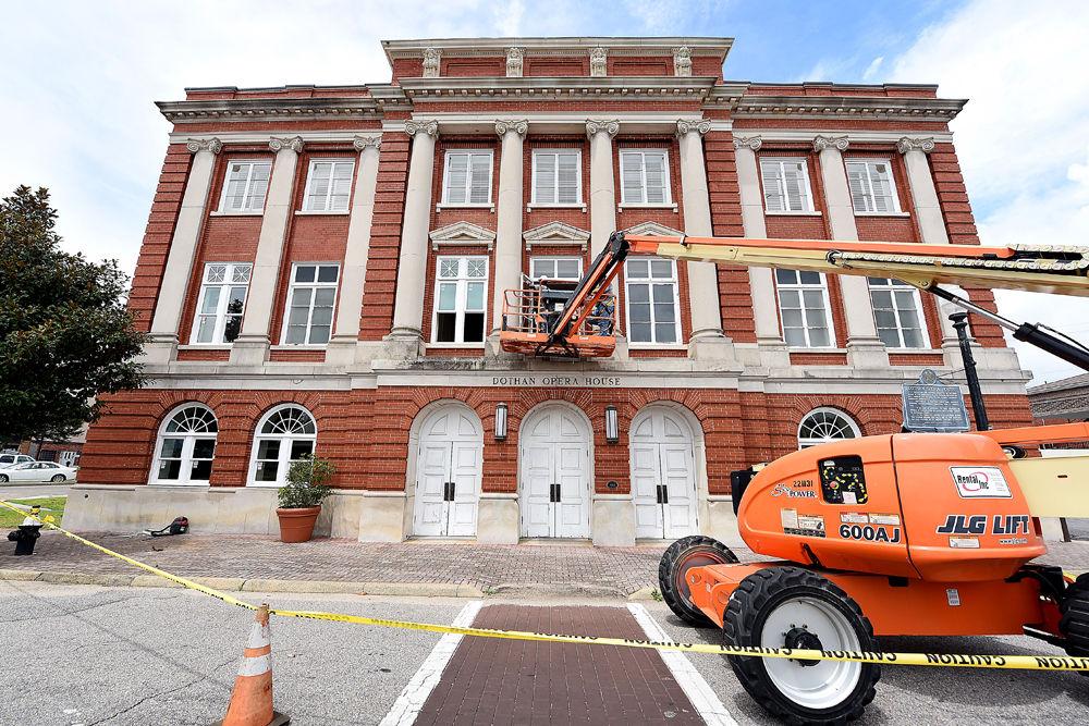 Dothan Opera House getting new windows and doors