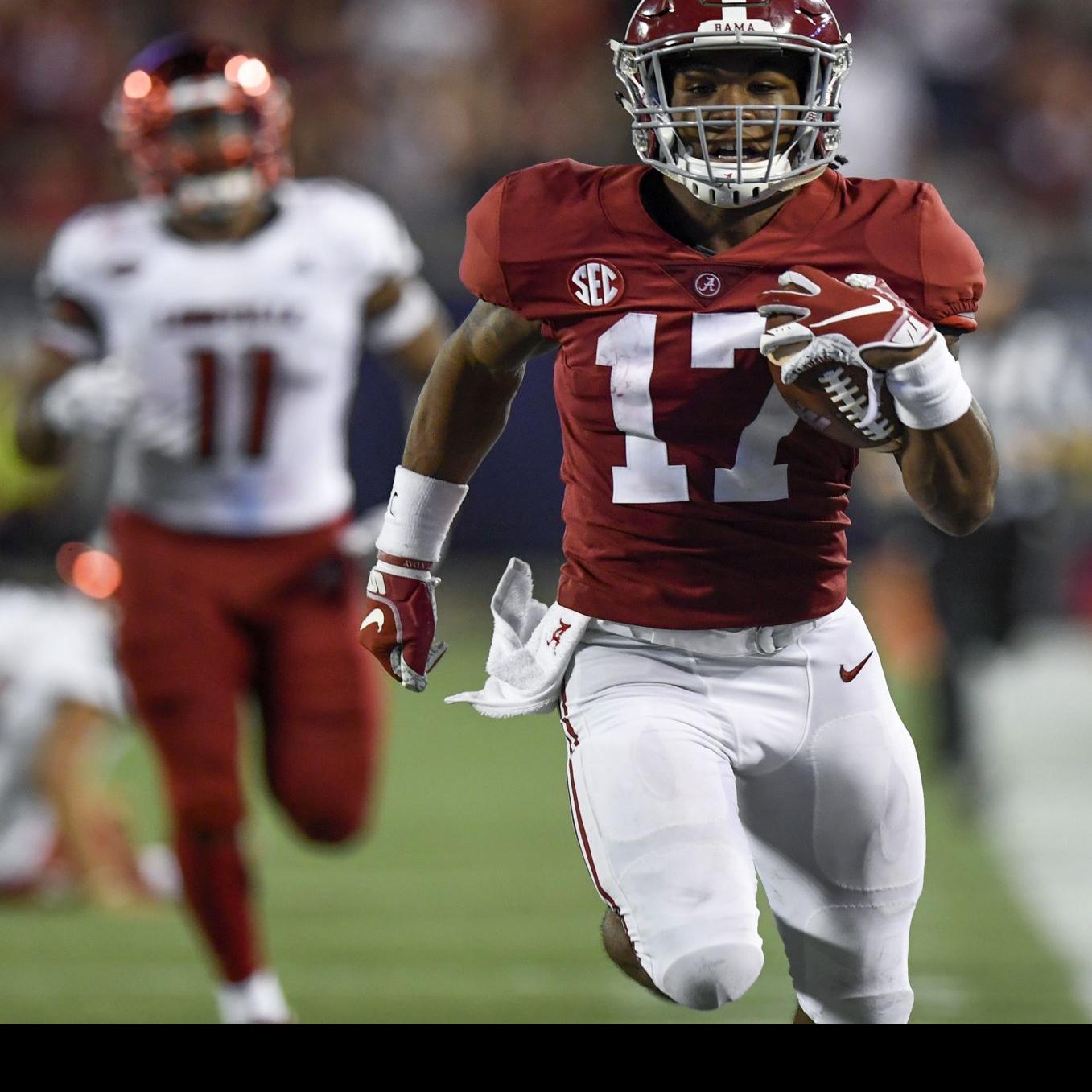 Freshman Wr Waddle Already Flashing Magic Potential At Alabama University Of Alabama Sports Dothaneagle Com