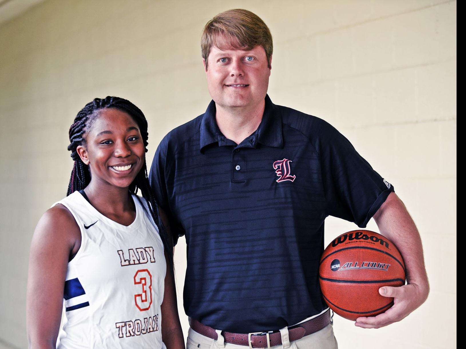 Niaira Jones Of Charles Henderson Coach Jody Hughes Of G W Long